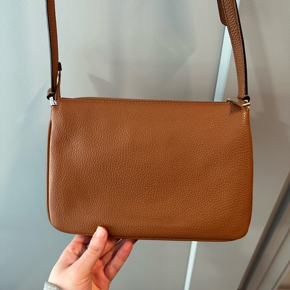 Kate Spade Brown Leather Crossbody Bag & Matching Wallet - Picture 4 of 14